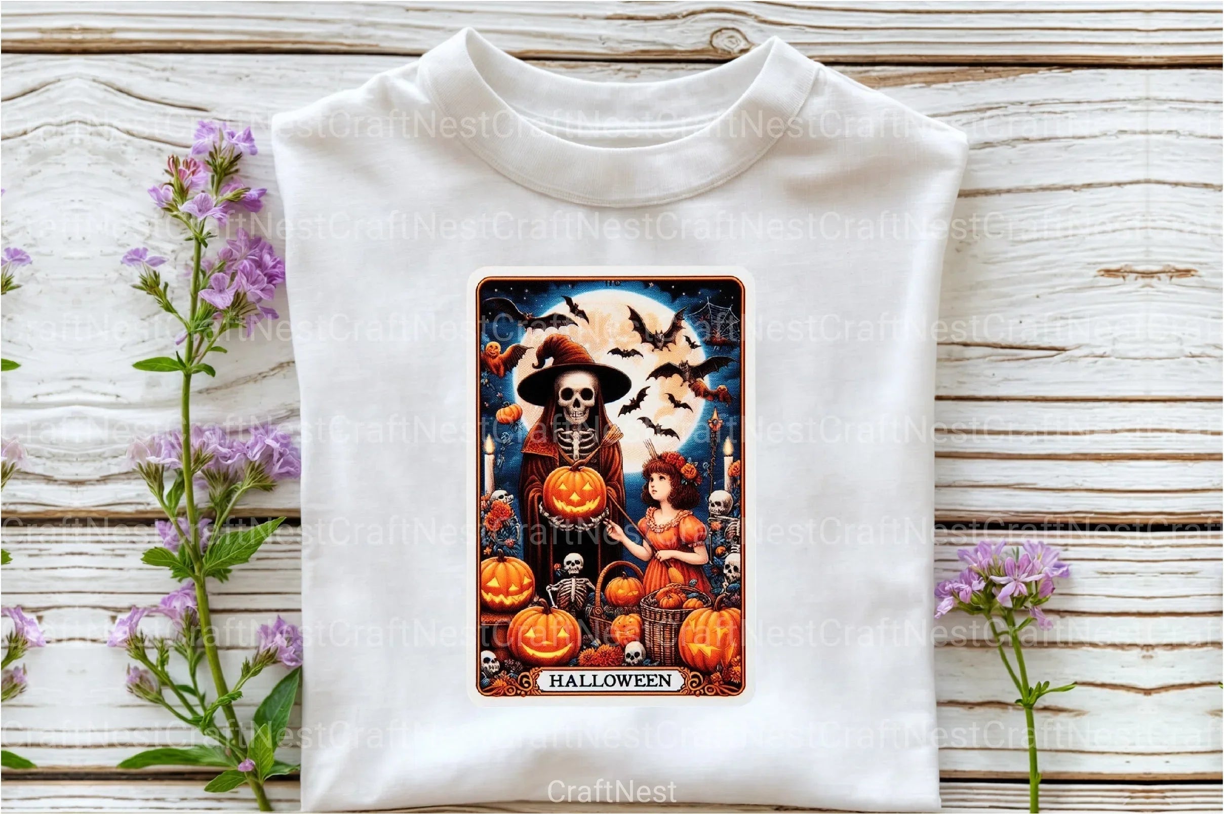 Halloween Tarot Card Clipart Bundle 11 - CraftNest - Digital Crafting and Art