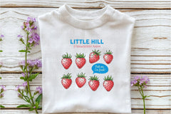 Farmers Market Strawberry Hand Drawn Clipart Bundle - CraftNest - Digital Crafting and Art