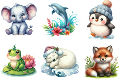 Animal Clipart Bundle - CraftNest - Digital Crafting and Art