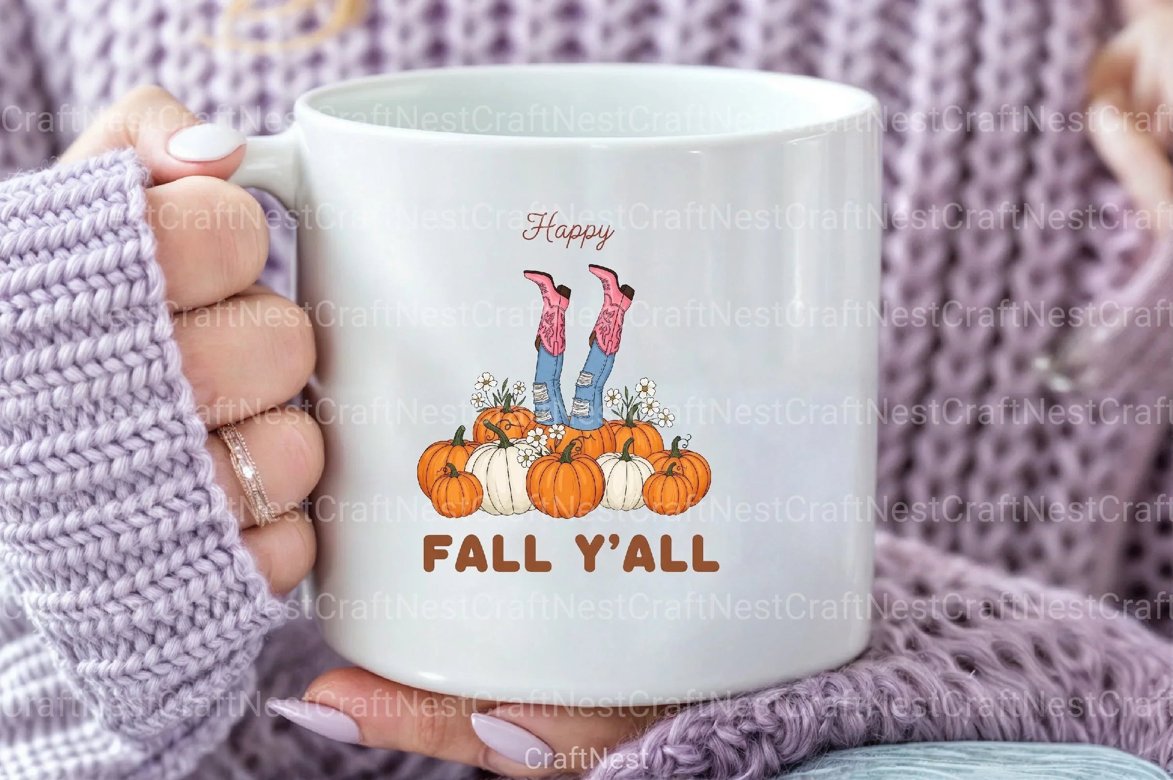Happy Fall Y'All Clipart Bundle - CraftNest - Digital Crafting and Art