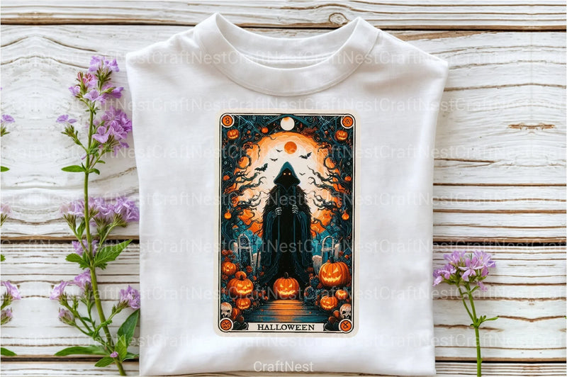 Halloween Tarot Card Clipart Bundle 5 - CraftNest - Digital Crafting and Art