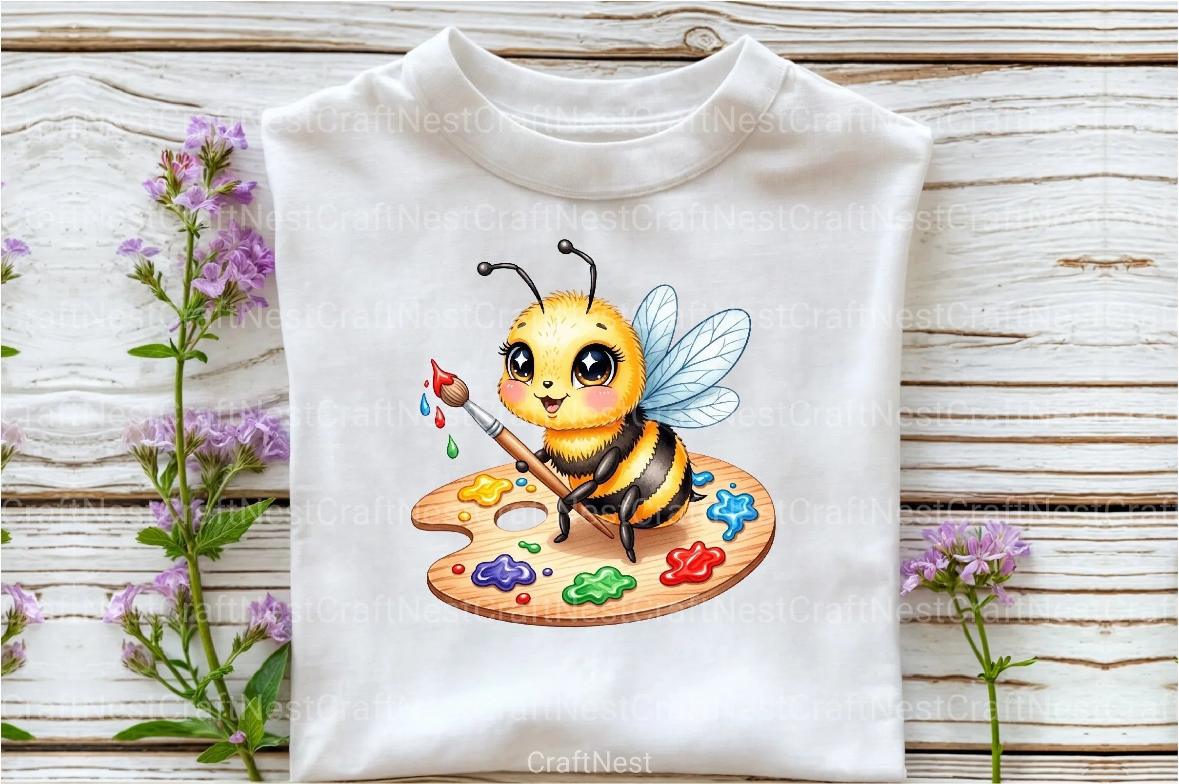 Back to School Bee Clipart Bundle 7 - CraftNest - Digital Crafting and Art