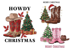 Western Christmas Clipart Bundle 99 - CraftNest - Digital Crafting and Art