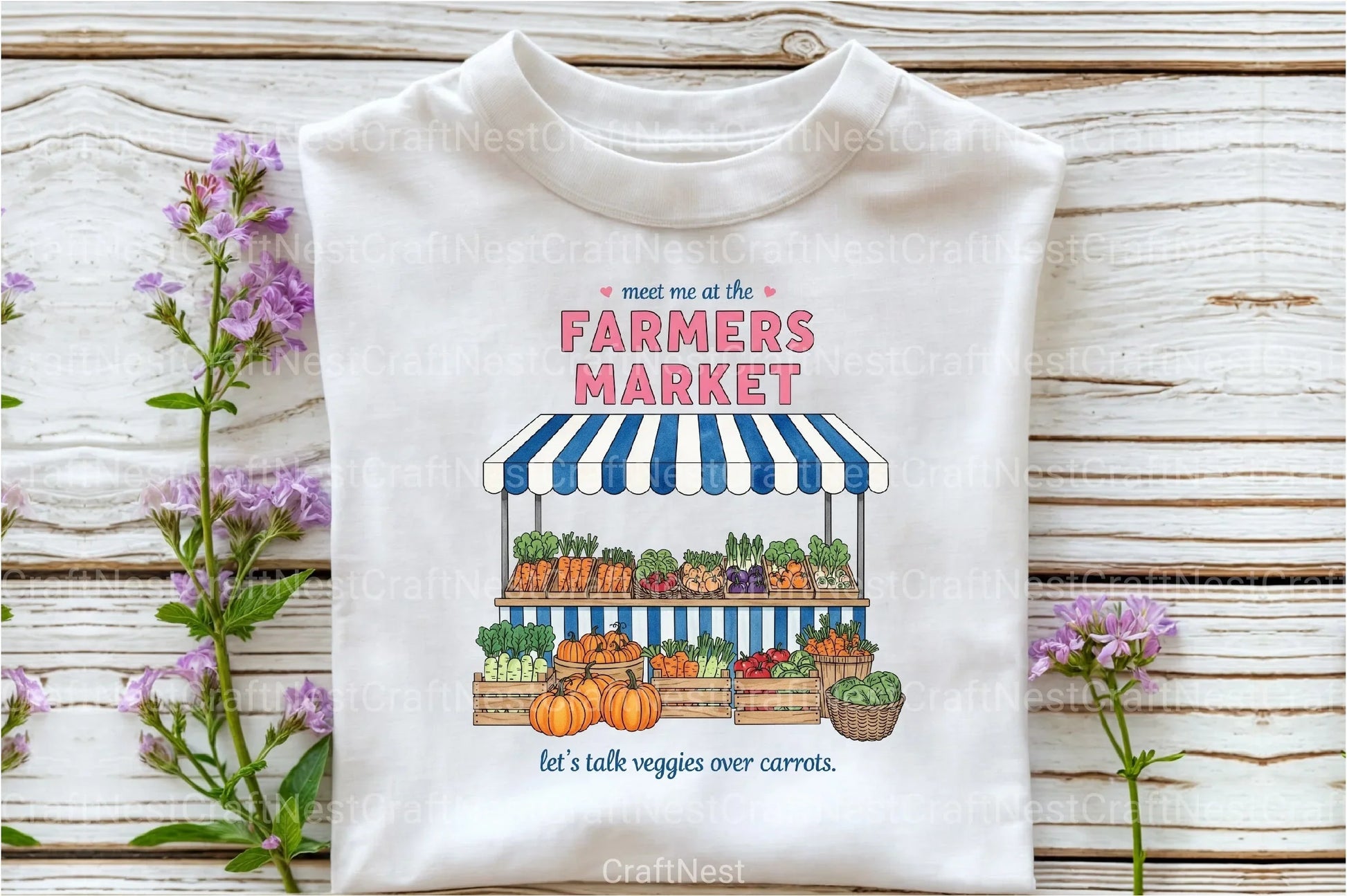 Farmers Market Stall Hand Drawn Clipart Bundle - CraftNest - Digital Crafting and Art