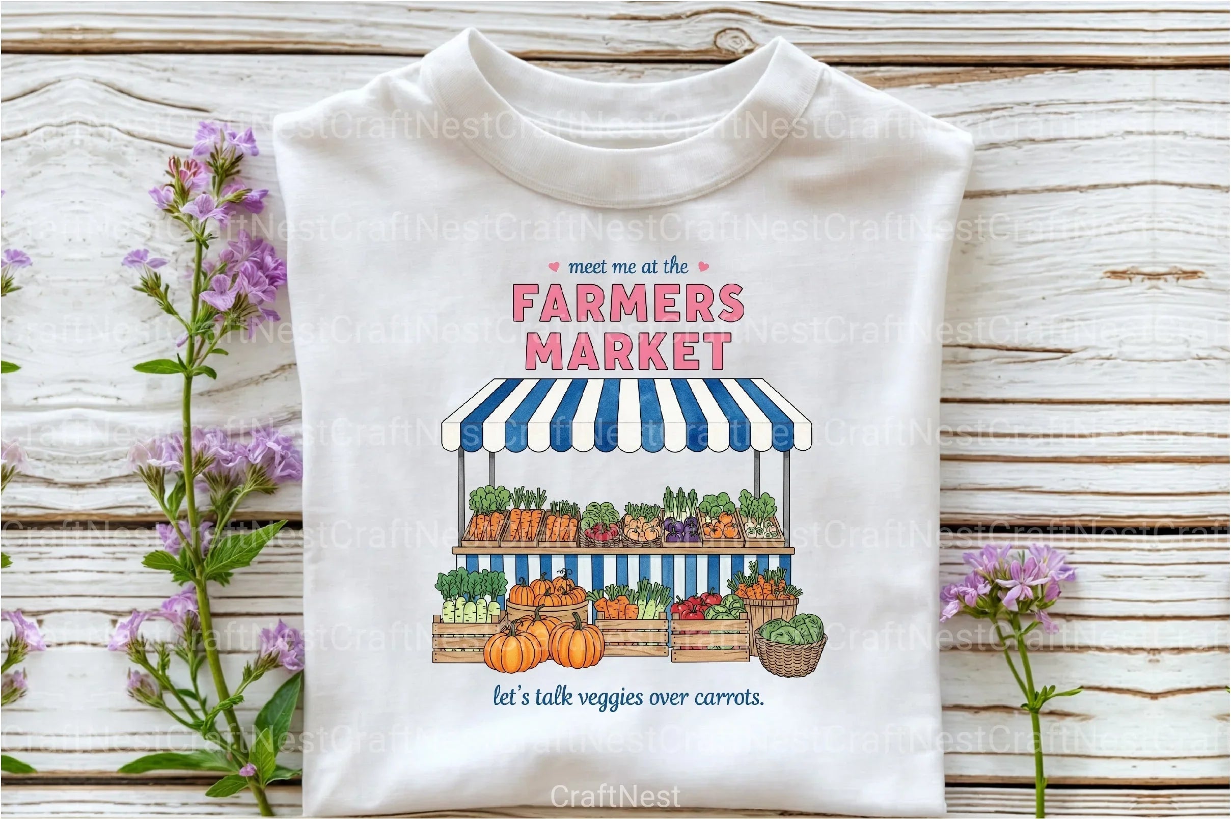 Farmers Market Stall Hand Drawn Clipart Bundle - CraftNest - Digital Crafting and Art