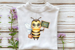 Back to School Bee Clipart Bundle 5 - CraftNest - Digital Crafting and Art