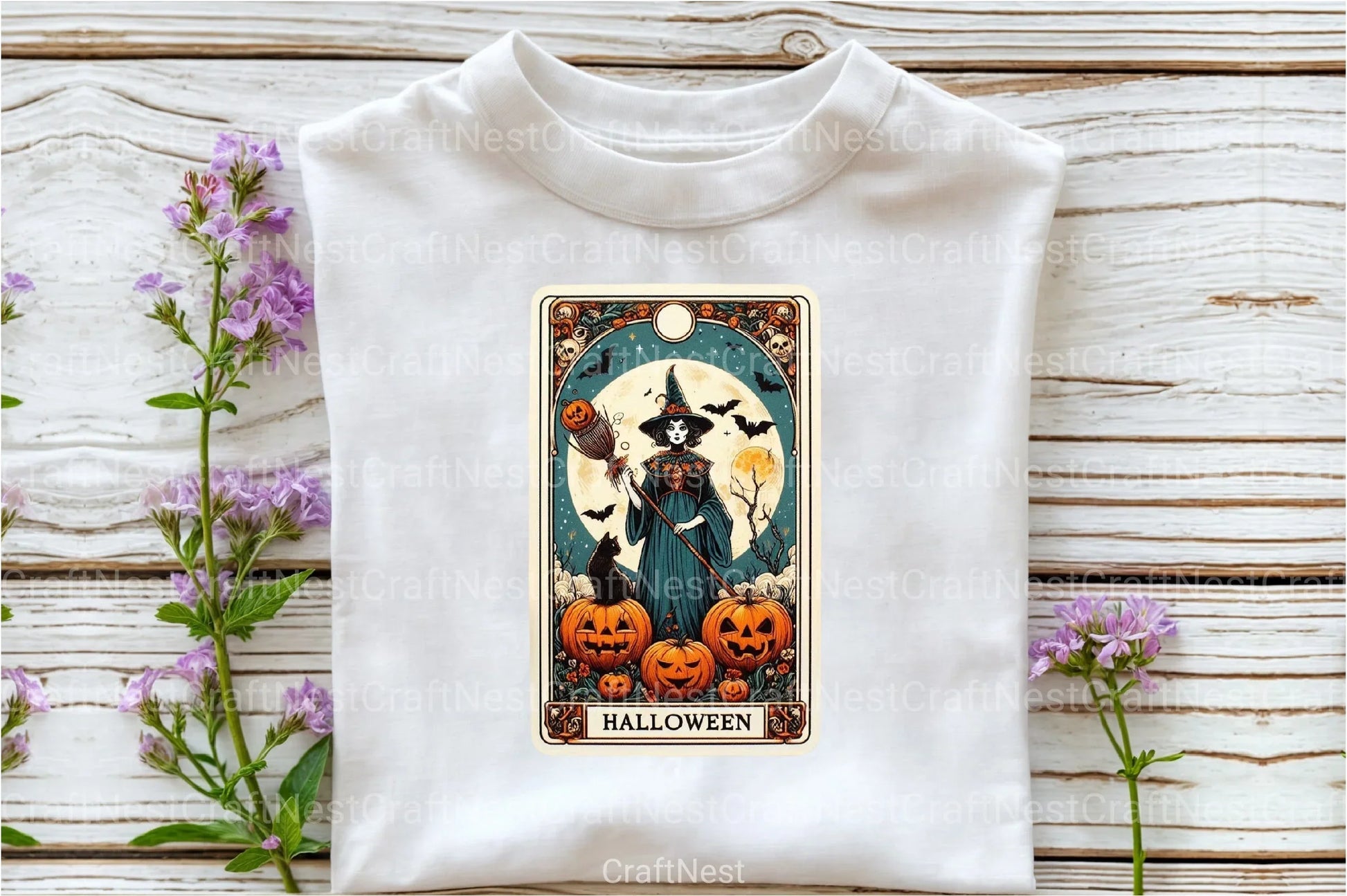 Halloween Tarot Card Clipart Bundle 13 - CraftNest - Digital Crafting and Art