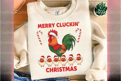 Merry Cluckin' Christmas Clipart Bundle - CraftNest - Digital Crafting and Art