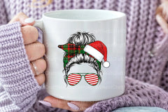 Santa Hat Bun Illustration Clipart Bundle - CraftNest - Digital Crafting and Art