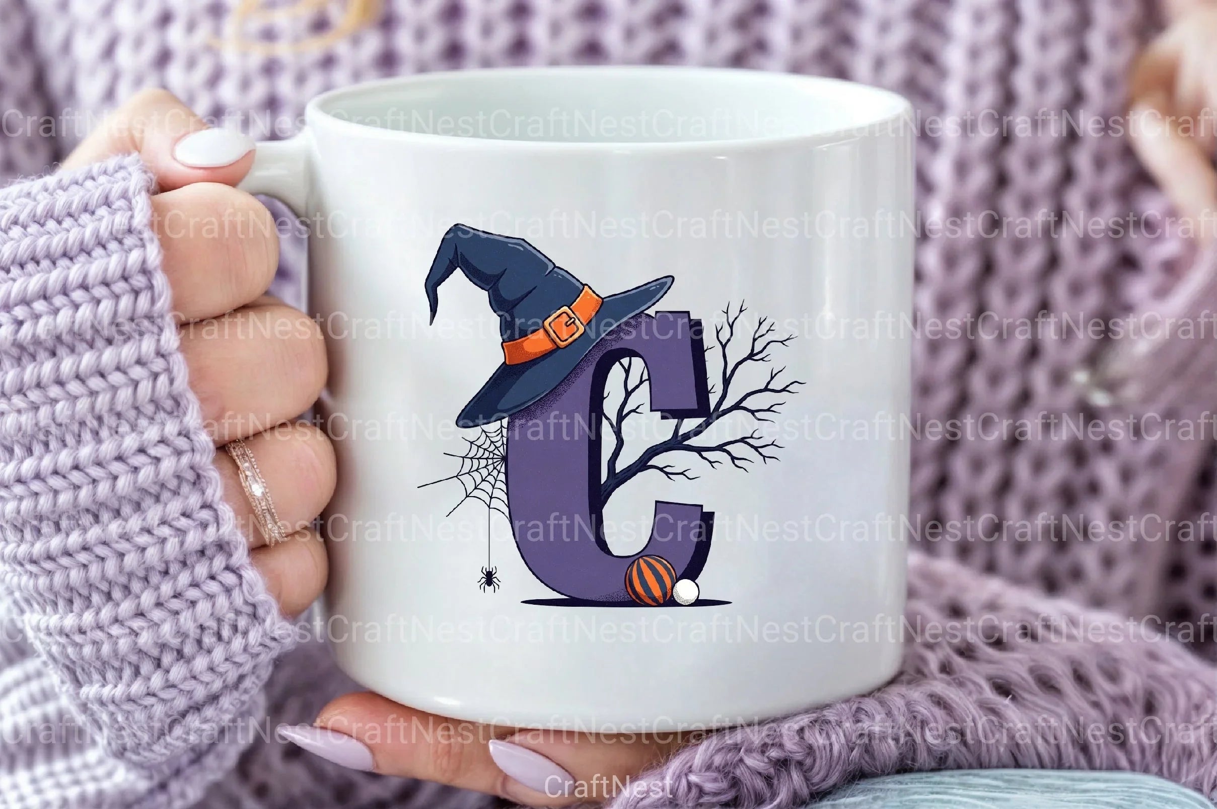 Halloween Alphabet Clipart Bundle 8 - CraftNest - Digital Crafting and Art