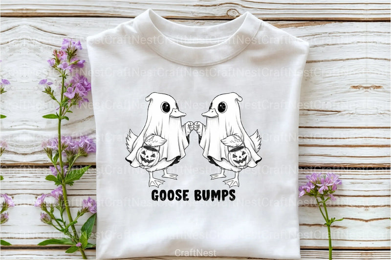 Funny Halloween Ghost Goosebumps Clipart Bundle - CraftNest - Digital Crafting and Art