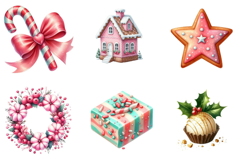 Sweet Christmas Clipart Bundle - CraftNest - Digital Crafting and Art