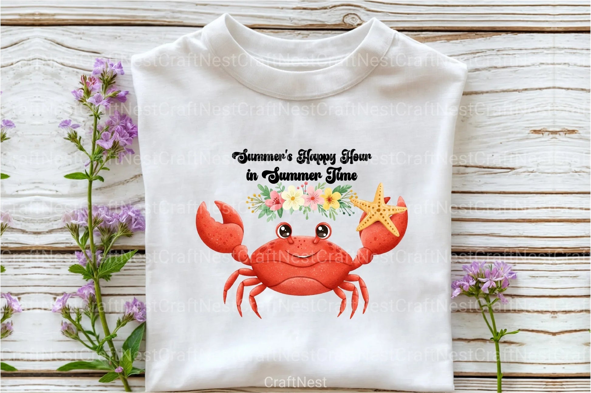 Summer's Happy Hour Clipart Bundle - CraftNest - Digital Crafting and Art