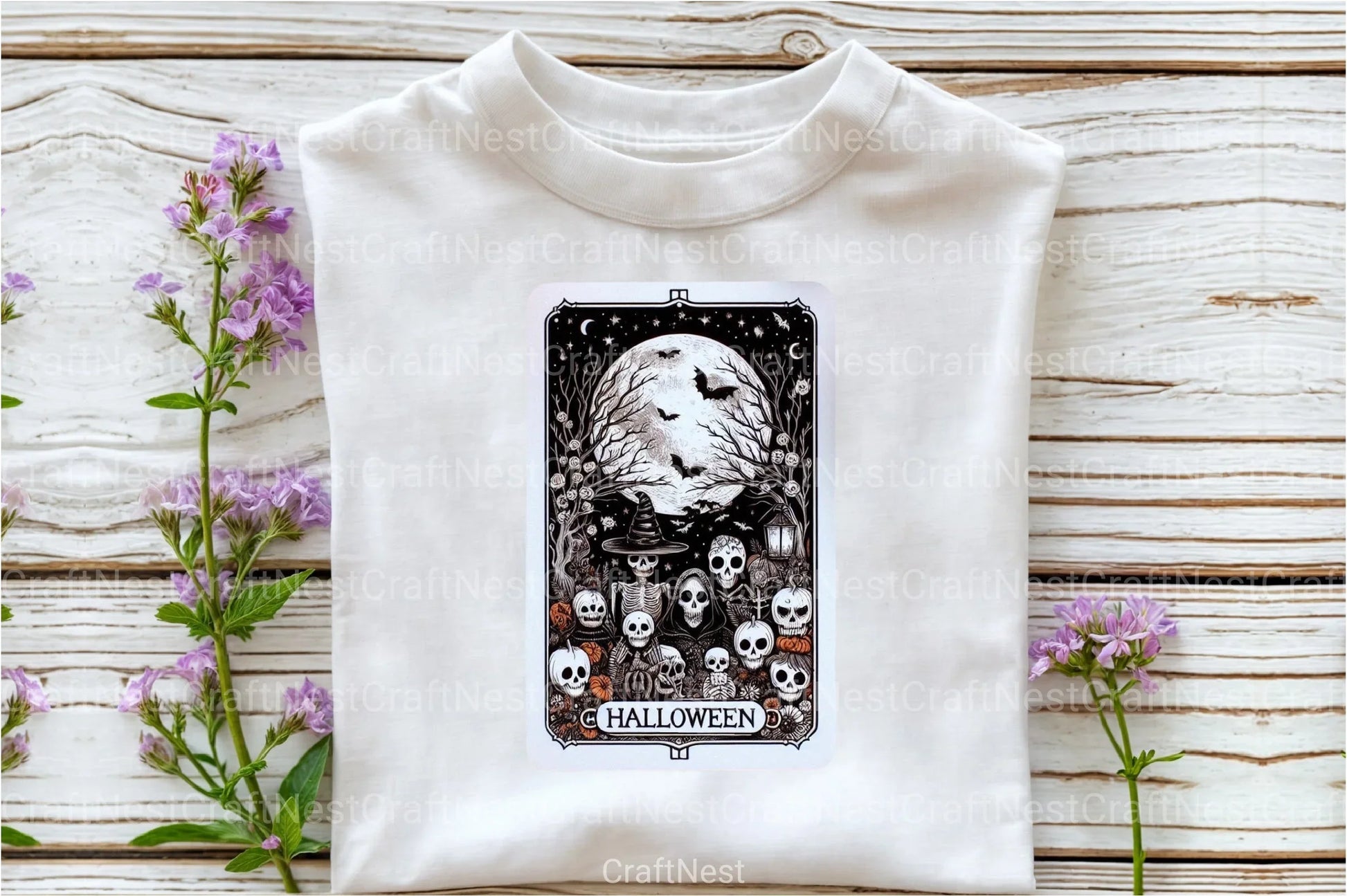 Halloween Tarot Card Clipart Bundle 178 - CraftNest - Digital Crafting and Art