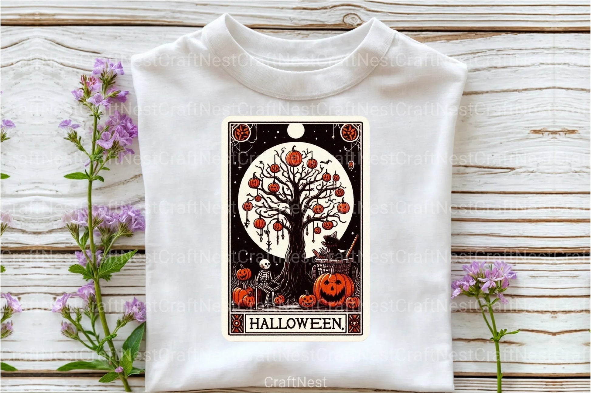 Halloween Tarot Card Clipart Bundle 16 - CraftNest - Digital Crafting and Art