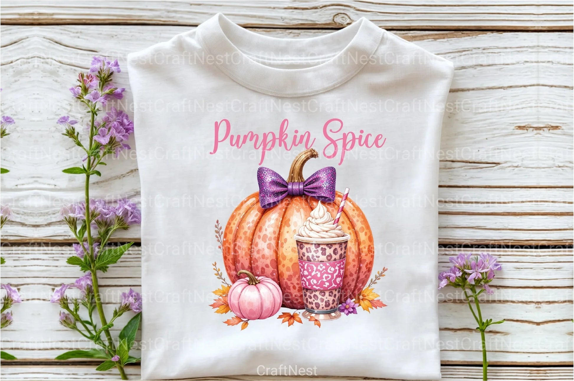 Pumpkin Spice Clipart Bundle 2 - CraftNest - Digital Crafting and Art