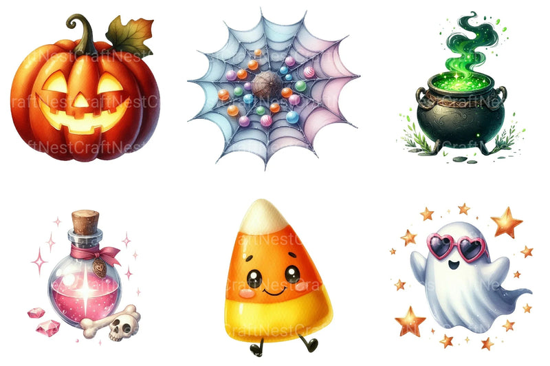 Halloween Clipart Bundle - CraftNest - Digital Crafting and Art