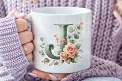 Floral Alphabet Clipart Bundle 5 - CraftNest - Digital Crafting and Art