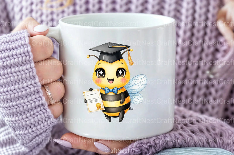 Back to School Bee Clipart Bundle 6 - CraftNest - Digital Crafting and Art