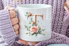 Floral Alphabet Clipart Bundle 99 - CraftNest - Digital Crafting and Art