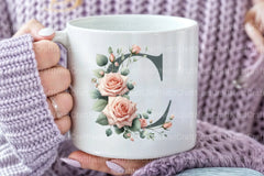 Floral Alphabet Clipart Bundle 12 - CraftNest - Digital Crafting and Art