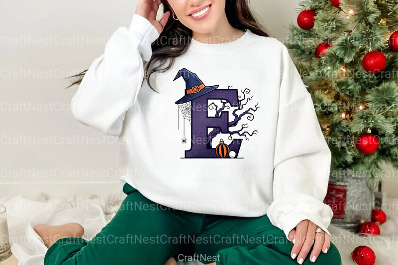 Halloween Alphabet Clipart Bundle 39 - CraftNest - Digital Crafting and Art