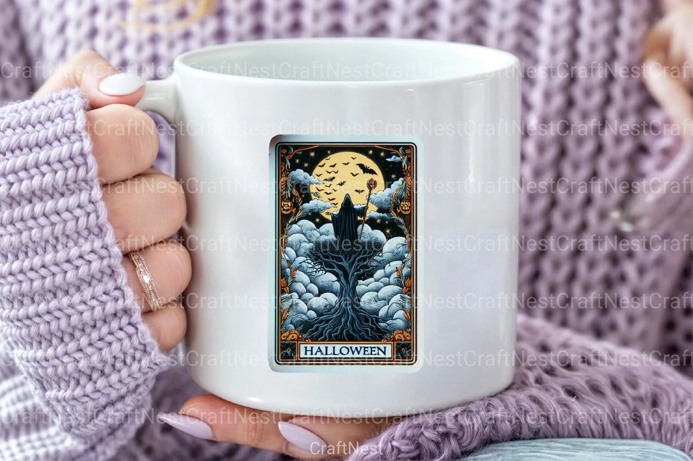 Halloween Tarot Card Clipart Bundle 35 - CraftNest - Digital Crafting and Art