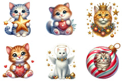 Christmas Ornament & Cat Clipart Bundle - CraftNest - Digital Crafting and Art