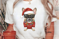 Santa Dog Clipart Bundle - CraftNest - Digital Crafting and Art