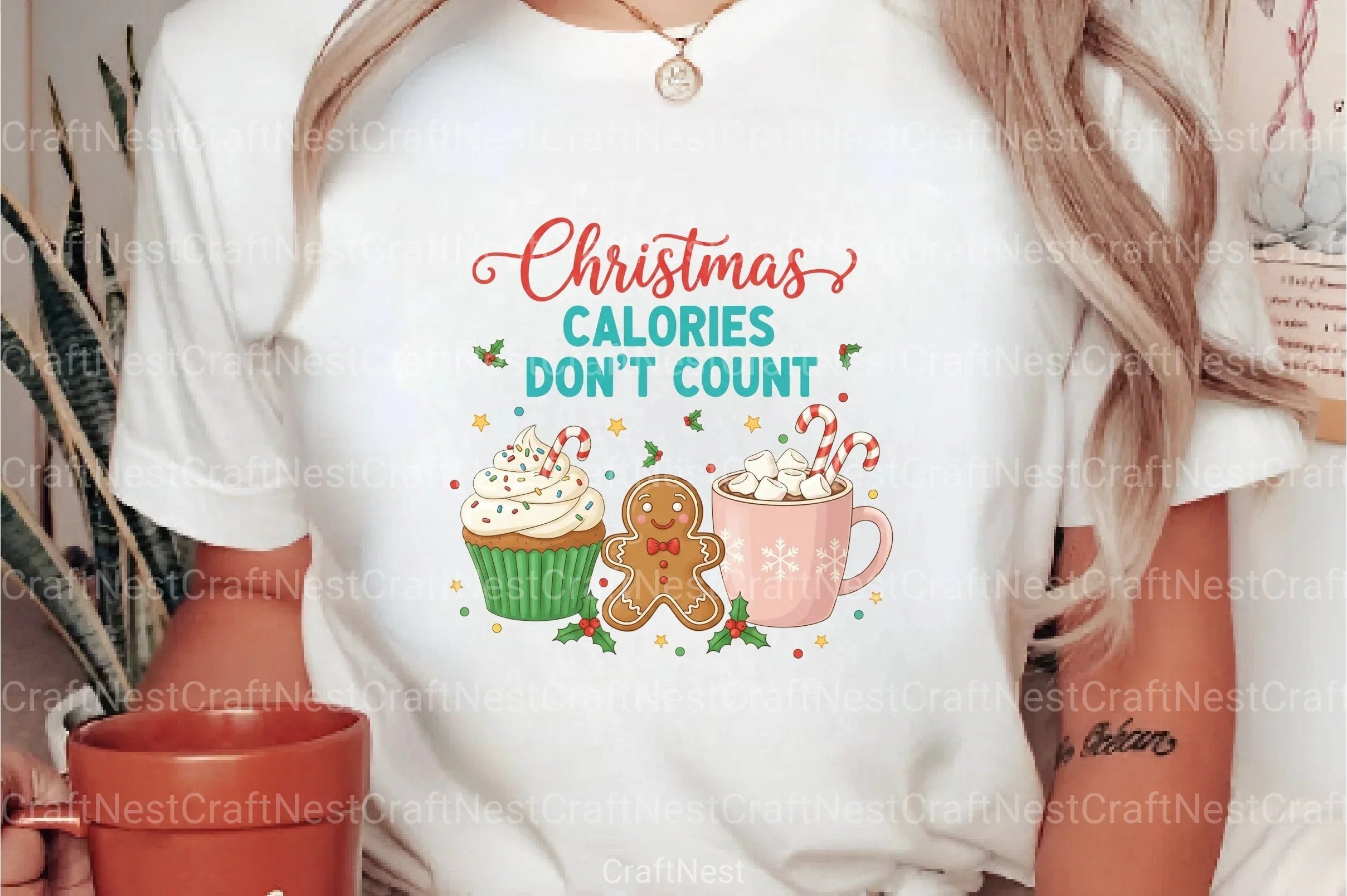 Calories Don't Count: Christmas Clipart Bundle - CraftNest - Digital Crafting and Art