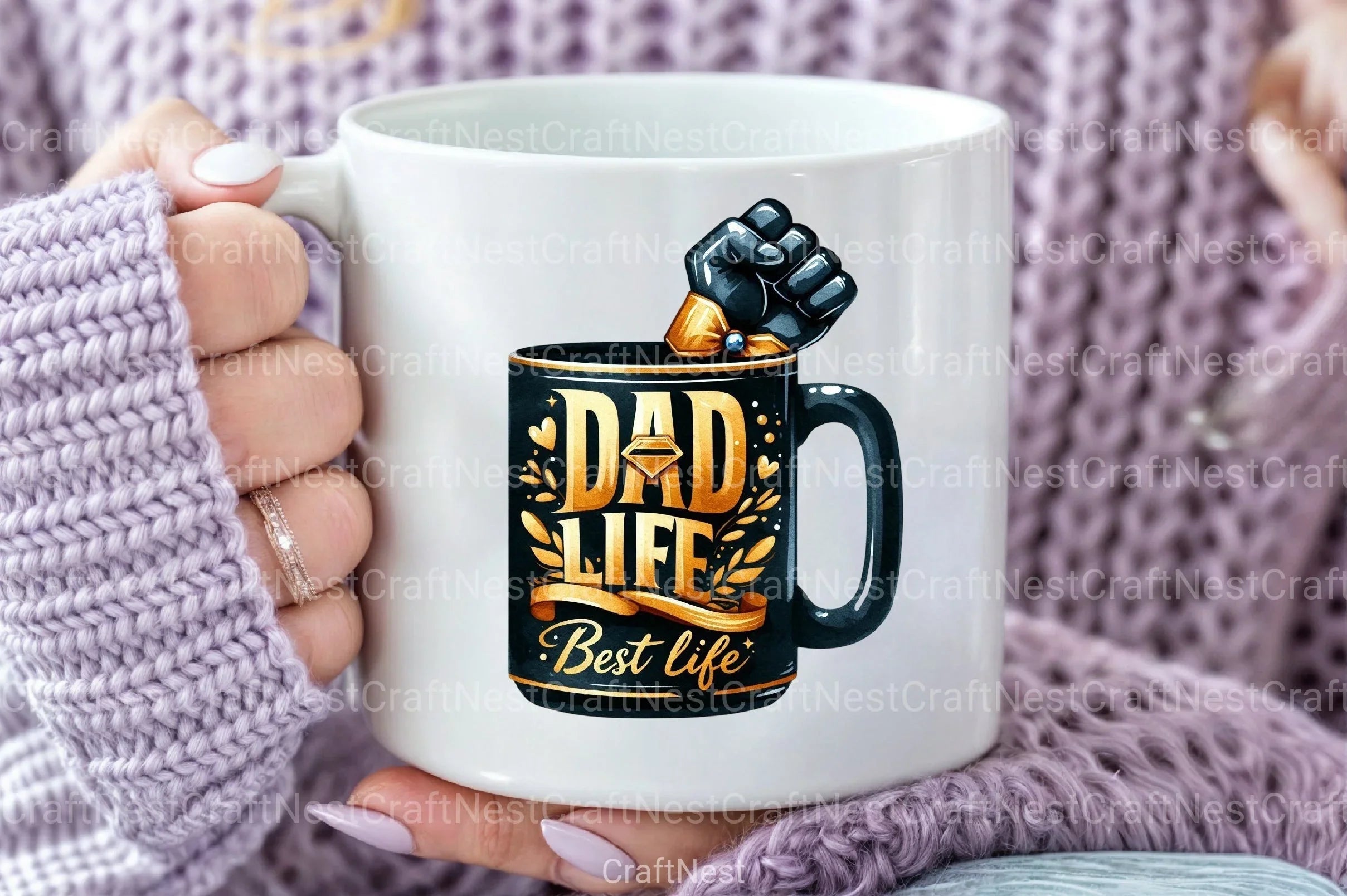 Kids Father’s Day Fist Bump Clipart Bundle 4 - CraftNest - Digital Crafting and Art