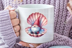 Seashell Gnome Clipart Bundle 5 - CraftNest - Digital Crafting and Art