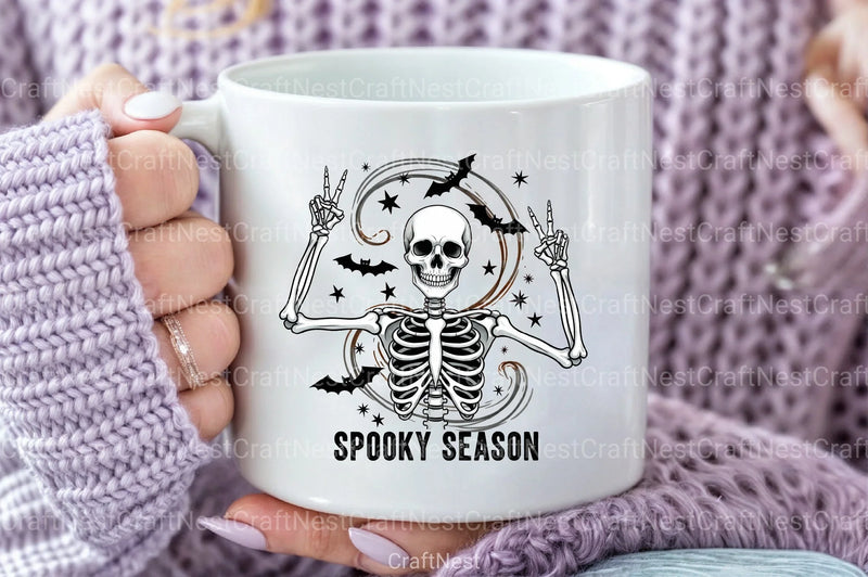 Halloween Skull Clipart Bundle - CraftNest - Digital Crafting and Art