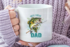 Retro Reel Great Dad Fishing Clipart Bundle - CraftNest - Digital Crafting and Art