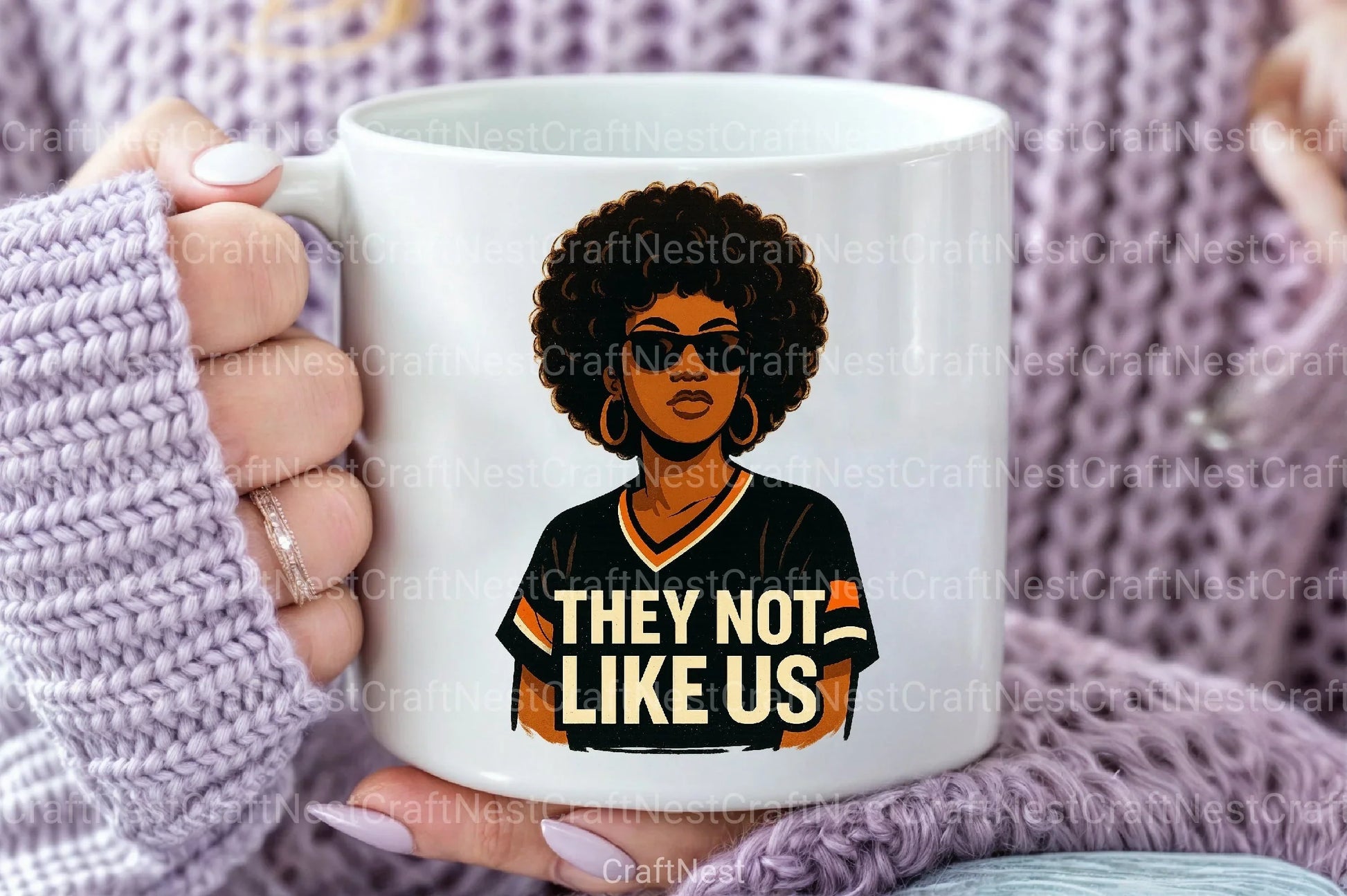 They Not Like Us: Black Women Clipart Bundle - CraftNest - Digital Crafting and Art