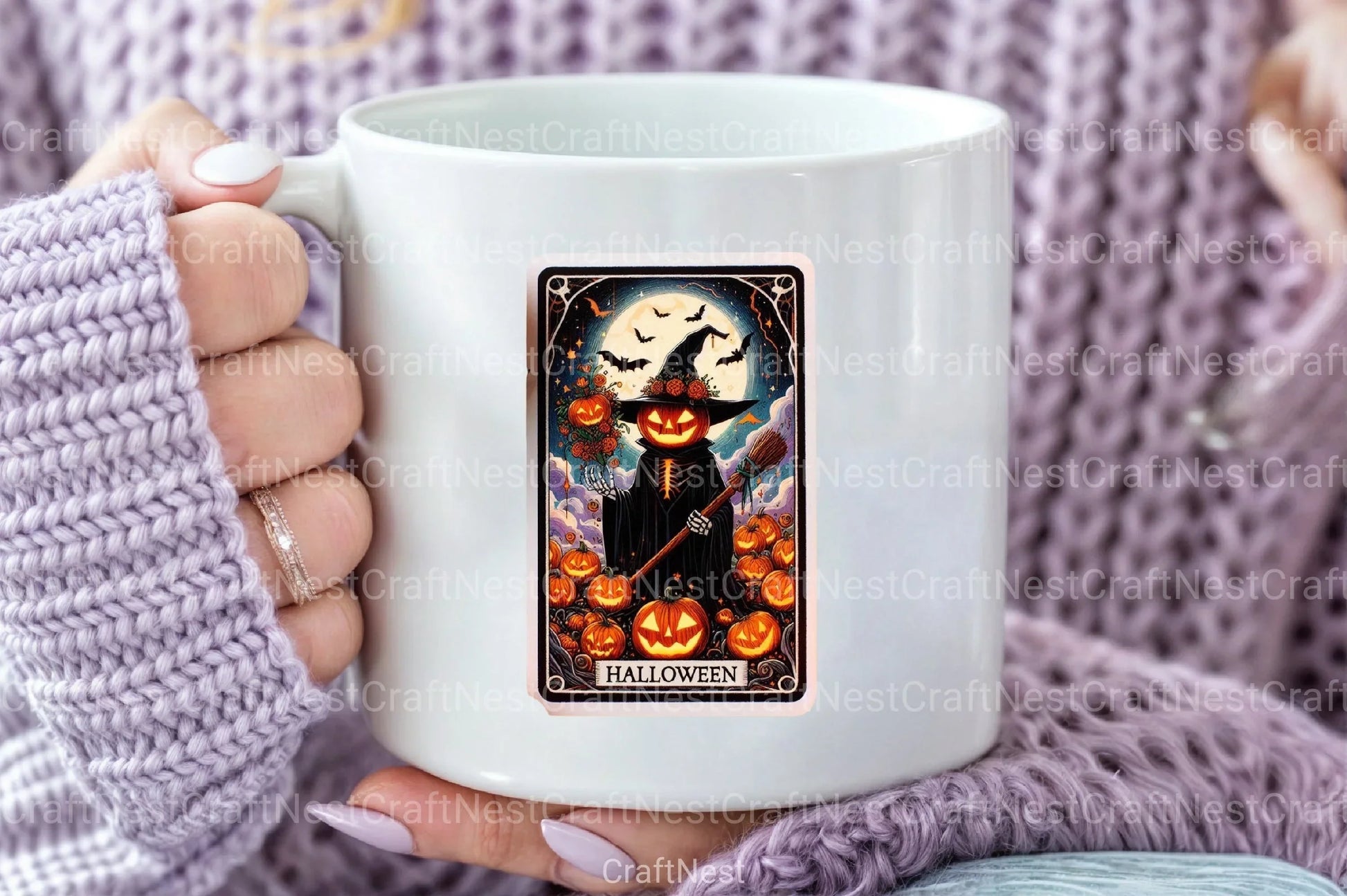 Halloween Tarot Card Clipart Bundle 34 - CraftNest - Digital Crafting and Art