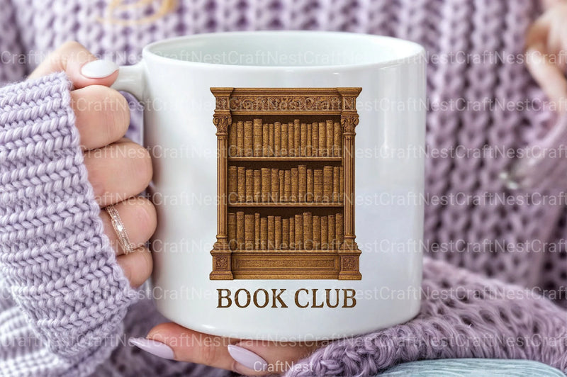 Book Club & Bookworm Clipart Bundle - CraftNest - Digital Crafting and Art