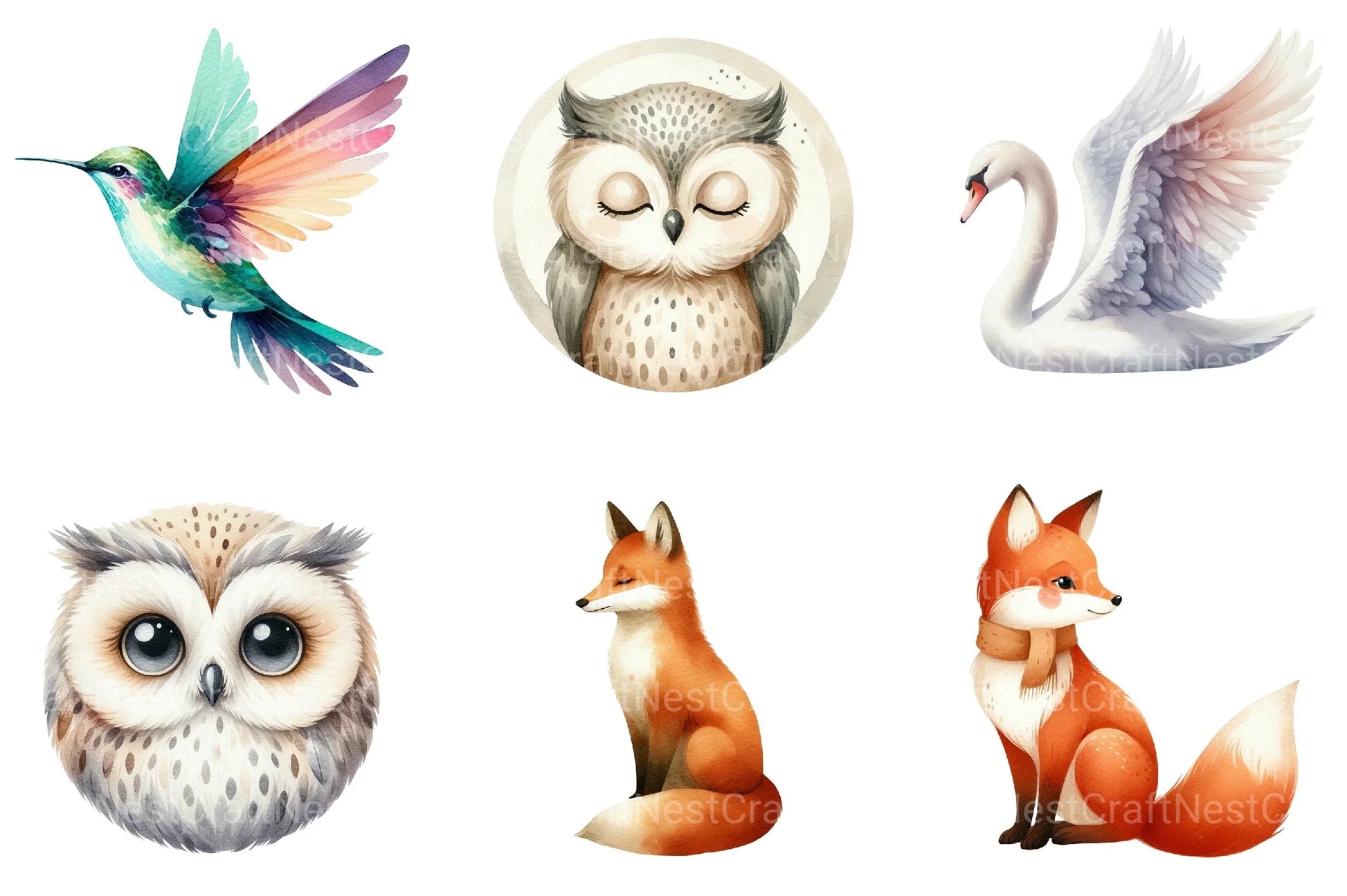 Minimalist Animal Clipart Bundle - CraftNest - Digital Crafting and Art