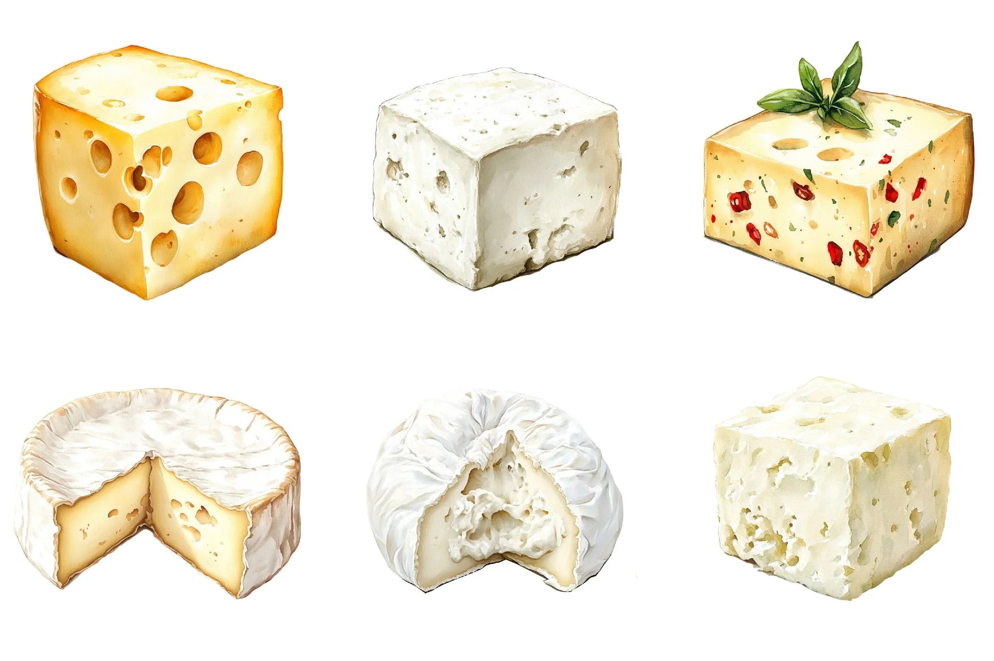 Cheese Clipart Bundle - CraftNest - Digital Crafting and Art