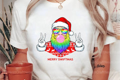 Merry Swiftmas Retro Christmas Clipart Bundle - CraftNest - Digital Crafting and Art