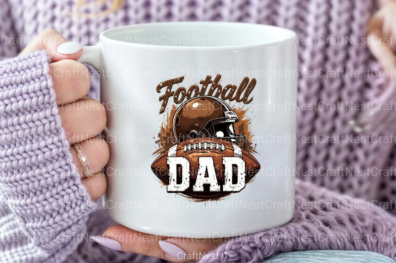 Football Dad Clipart Bundle - CraftNest - Digital Crafting and Art