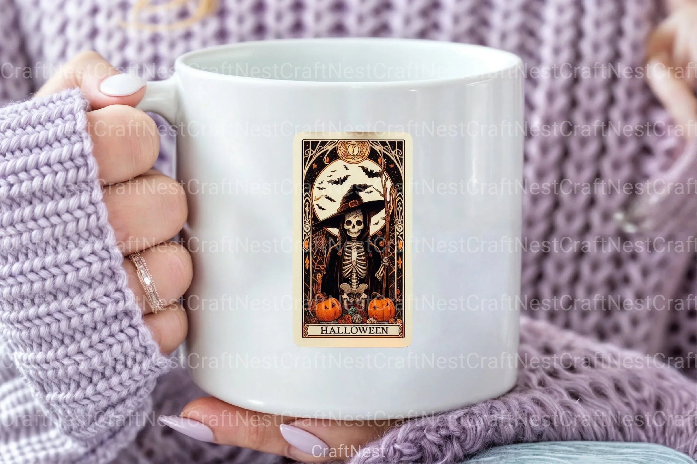 Halloween Tarot Card Clipart Bundle 2 - CraftNest - Digital Crafting and Art