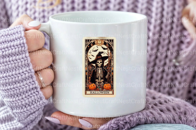 Halloween Tarot Card Clipart Bundle 2 - CraftNest - Digital Crafting and Art