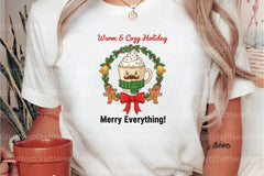 Warm & Cozy Retro Christmas Clipart Bundle - CraftNest - Digital Crafting and Art