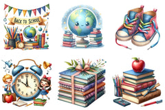 Back to School Clipart Bundle - CraftNest - Digital Crafting and Art