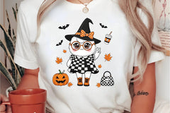 Cute Halloween Ghost Clipart Bundle - CraftNest - Digital Crafting and Art