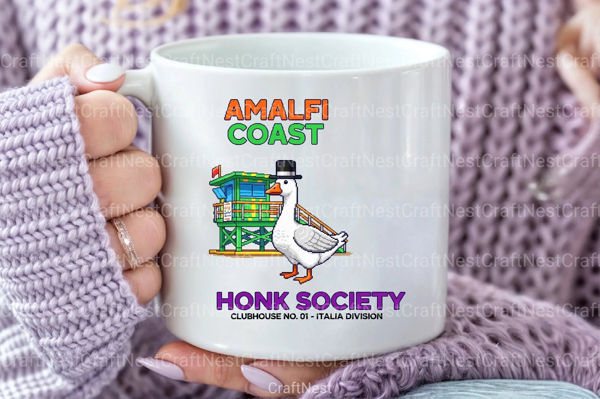 Blocky Style Funny Summer Goose Clipart Bundle 19 - CraftNest - Digital Crafting and Art