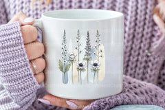 Wildflowers Brushstroke Clipart Bundle - CraftNest - Digital Crafting and Art