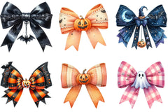 Halloween Bow Clipart Bundle 45 - CraftNest - Digital Crafting and Art