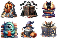 Green & White Halloween Clipart Bundle 2 - CraftNest - Digital Crafting and Art